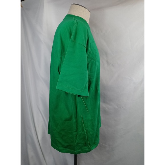 NWT Champs Sports T Shirt Men's Size XL Green Short Sleeve Cotton Shirt - Picture 4 of 8